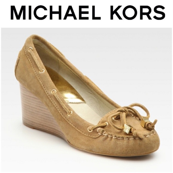 Michael Kors | Shoes | Euc Michael Kors Wedge Loafers | Poshmark